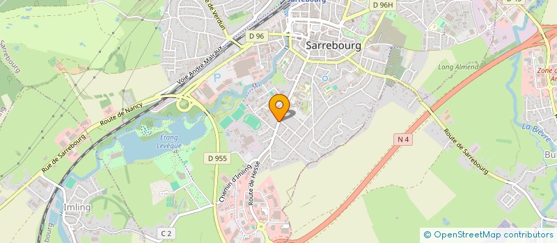 localisation de l'entreprise MONSIEUR CEDRIC ANDRE HENRY ROBILLARD à SARREBOURG