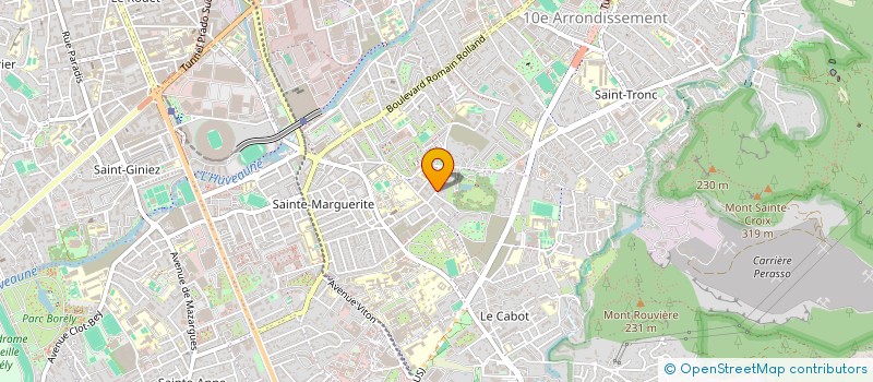 localisation de l'entreprise MONSIEUR CEDRIC ANGELIER  MARSEILLE