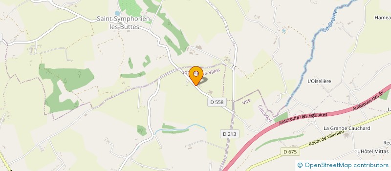localisation de l'entreprise MONSIEUR CEDRIC ANGOT à TORIGNY-LES-VILLES