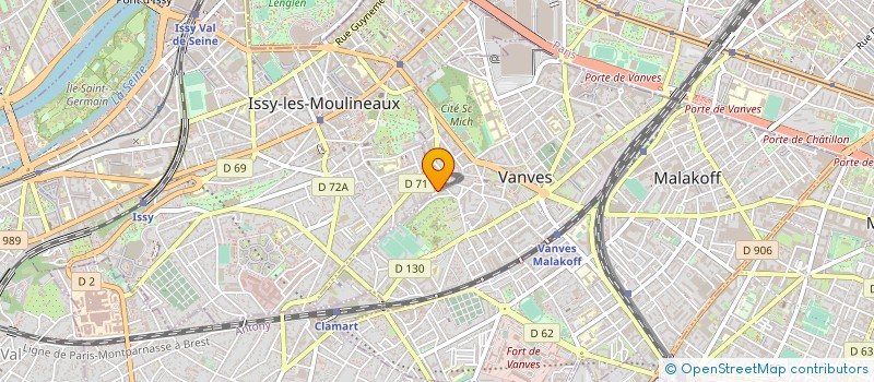 localisation de l'entreprise MONSIEUR CEDRIC ANJUERE  VANVES