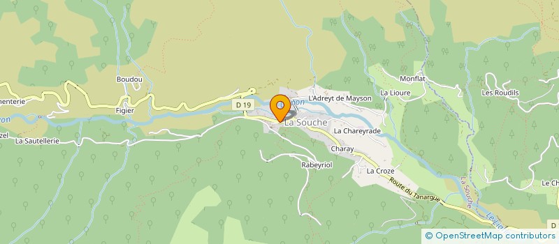 localisation de l'entreprise MONSIEUR CEDRIC ANNONIER à LA SOUCHE