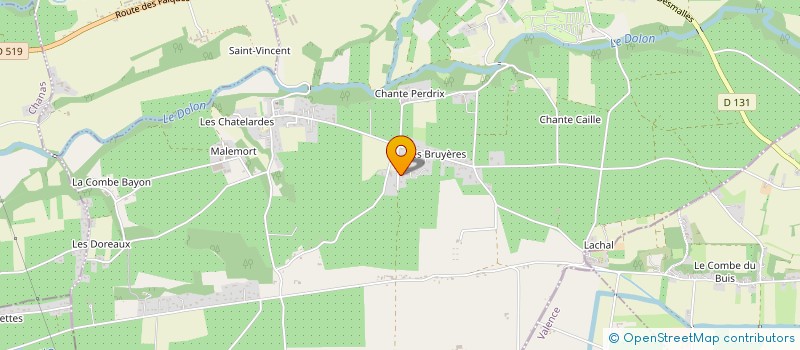 localisation de l'entreprise MONSIEUR CEDRIC ANSOUD  BOUGE-CHAMBALUD