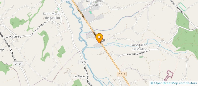 localisation de l'entreprise MONSIEUR CEDRIC ANTOINE  VALORBIQUET