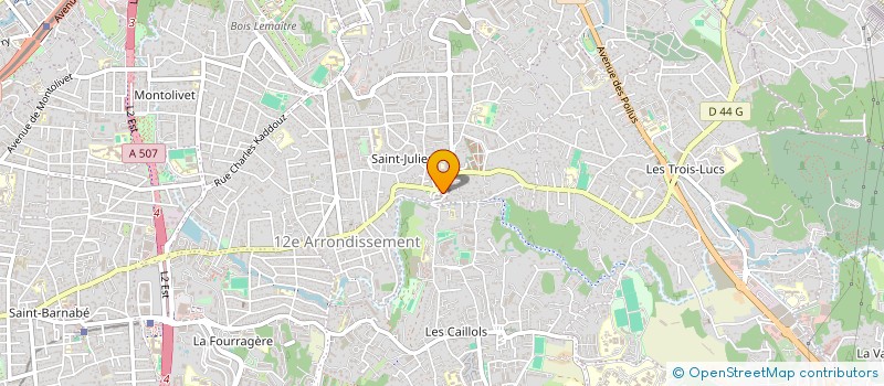 localisation de l'entreprise MONSIEUR CEDRIC ANTOMARCHI à MARSEILLE