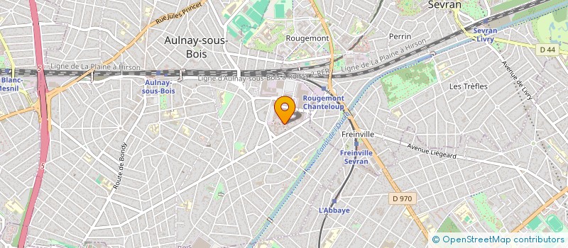 localisation de l'entreprise MONSIEUR CEDRIC ARAUJO à AULNAY-SOUS-BOIS