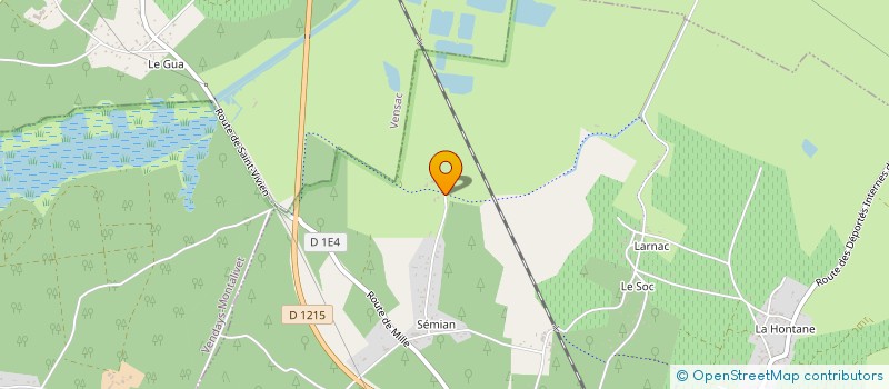 localisation de l'entreprise MONSIEUR CEDRIC ARDILLEY  QUEYRAC