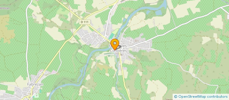 localisation de l'entreprise MONSIEUR CEDRIC ARNAUD  FERRALS-LES-CORBIERES