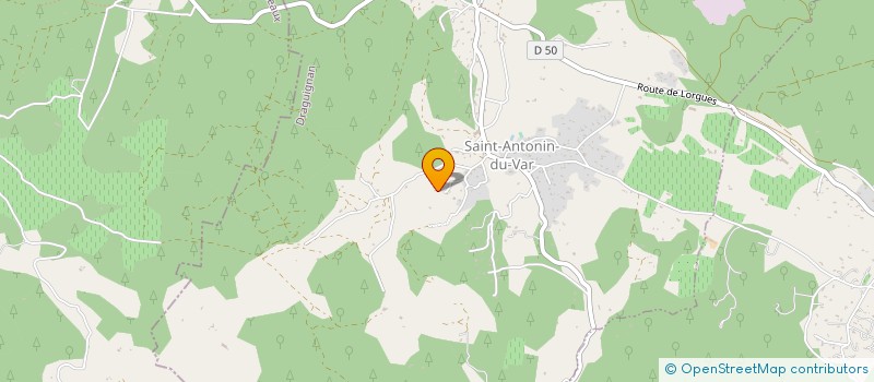 localisation de l'entreprise MONSIEUR CEDRIC ARNDT à SAINT-ANTONIN-DU-VAR