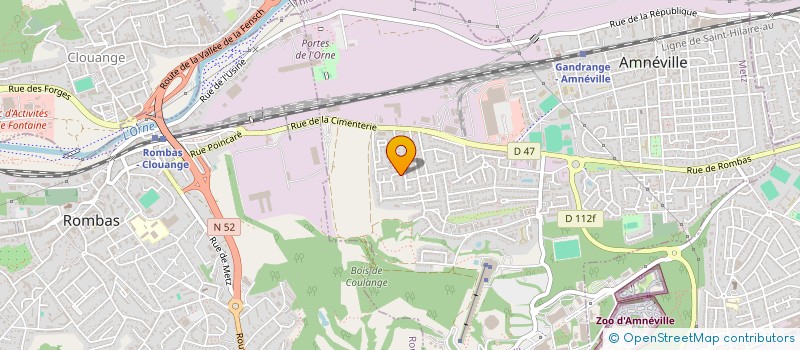 localisation de l'entreprise MONSIEUR CEDRIC ARVEILER  AMNEVILLE