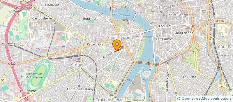 localisation de l'entreprise MONSIEUR CEDRIC ASNA à TOULOUSE