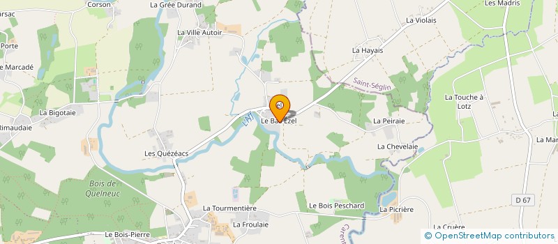 localisation de l'entreprise MONSIEUR CEDRIC AUBERGER  CARENTOIR