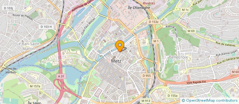 localisation de l'entreprise MONSIEUR CEDRIC AUBERTEIN  METZ