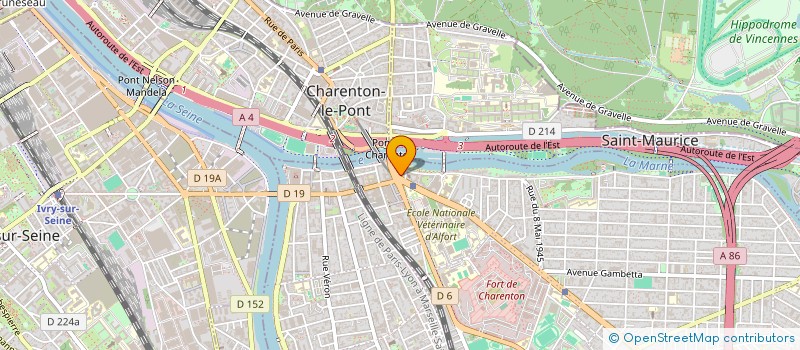 localisation de l'entreprise MONSIEUR CEDRIC AUDINOT à MAISONS-ALFORT