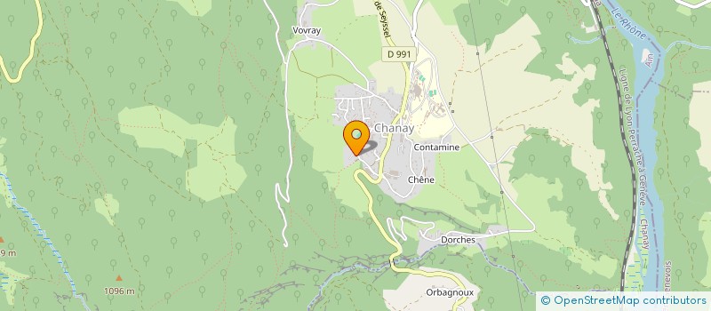 localisation de l'entreprise MONSIEUR CEDRIC AUDOUARD  CHANAY