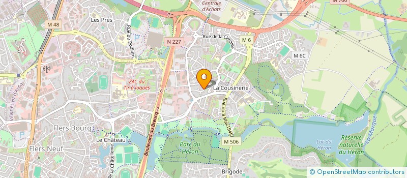 localisation de l'entreprise MONSIEUR CEDRIC AUGUEUX à VILLENEUVE-D'ASCQ