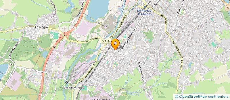 localisation de l'entreprise MONSIEUR CEDRIC AUSSEM  MONTCEAU-LES-MINES