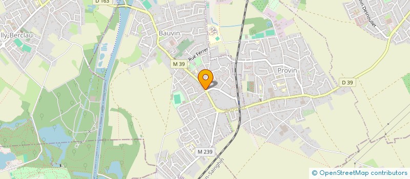 localisation de l'entreprise MONSIEUR CEDRIC AUVERTIN  BAUVIN