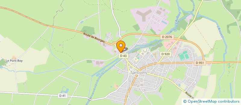 localisation de l'entreprise MONSIEUR CEDRIC AVEZ  SAINT-MARTIN-CURTON