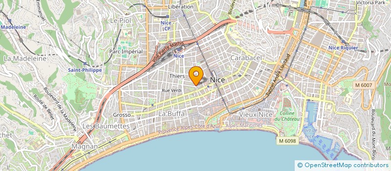 localisation de l'entreprise MONSIEUR CEDRIC AYRAULT  NICE