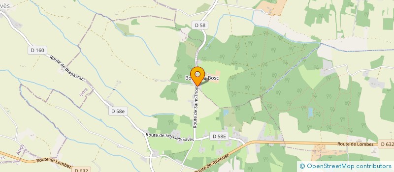 localisation de l'entreprise MONSIEUR CEDRIC BABOU  SAINT-THOMAS