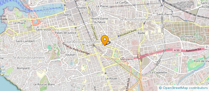 localisation de l'entreprise MONSIEUR CEDRIC BACONNIER à MARSEILLE