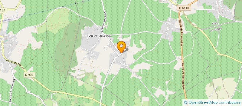 localisation de l'entreprise MONSIEUR CEDRIC BADIN  CARDET