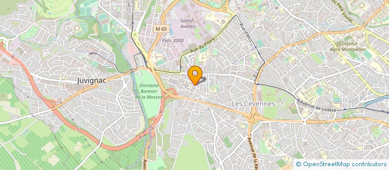 localisation de l'entreprise MONSIEUR CEDRIC BAILLEUL à MONTPELLIER
