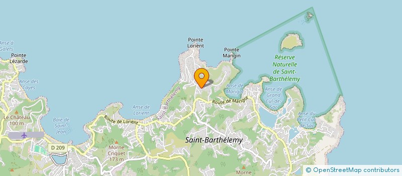 localisation de l'entreprise MONSIEUR CEDRIC BAILLEUL  SAINT-BARTHELEMY