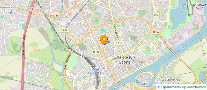 localisation de l'entreprise MONSIEUR CEDRIC BAILLY  CHALON-SUR-SAONE