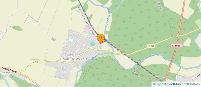 localisation de l'entreprise MONSIEUR CEDRIC BAKOHNO KINKONDI MOULIE  OZOUER-LE-VOULGIS