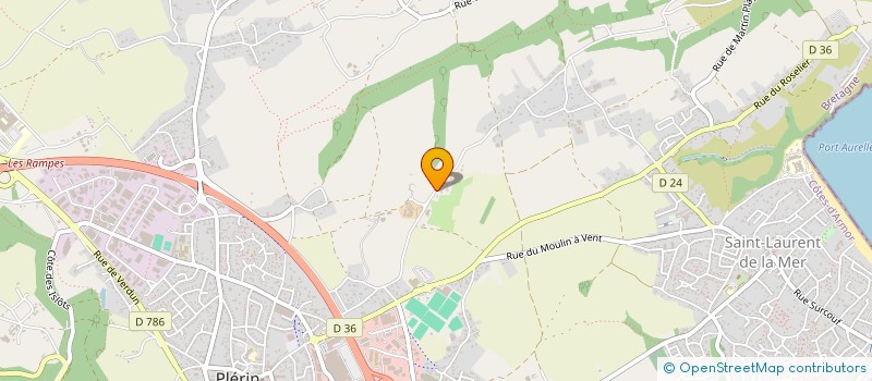 localisation de l'entreprise MONSIEUR CEDRIC BALLOUARD  PLERIN