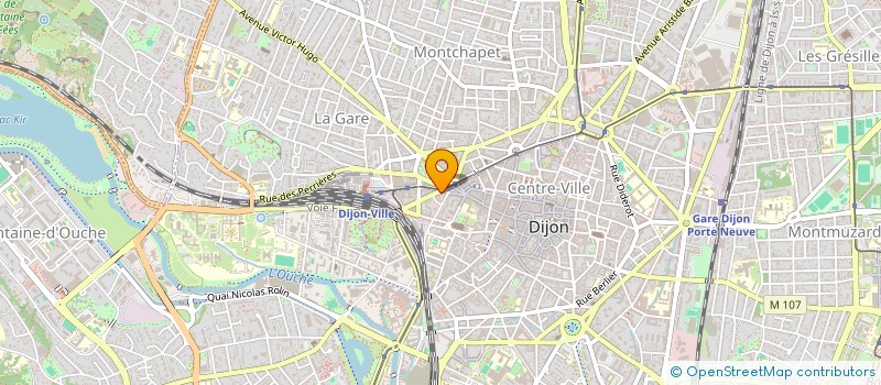 localisation de l'entreprise MONSIEUR CEDRIC BARBE  DIJON