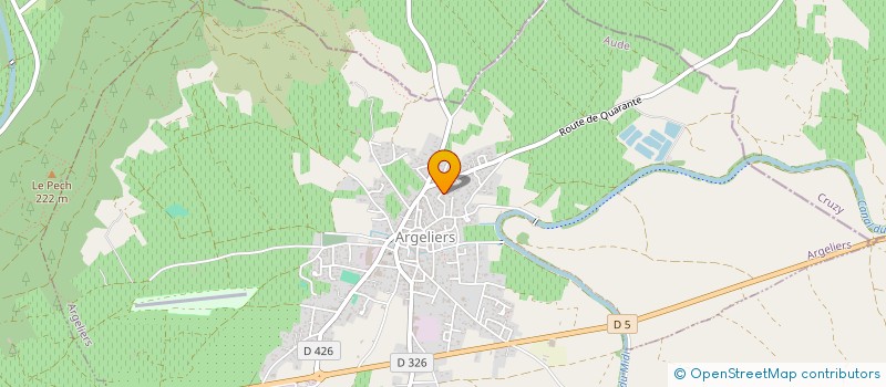 localisation de l'entreprise MONSIEUR CEDRIC BARBERA  SAINT-MARCEL-SUR-AUDE