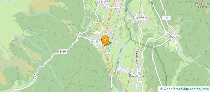 localisation de l'entreprise MONSIEUR CEDRIC BARBIER  GUCHEN