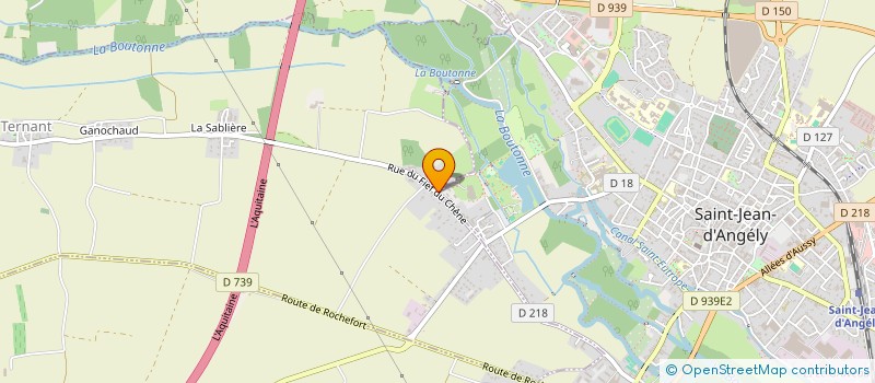 localisation de l'entreprise MONSIEUR CEDRIC BARCOS  ST JEAN D'ANGELY