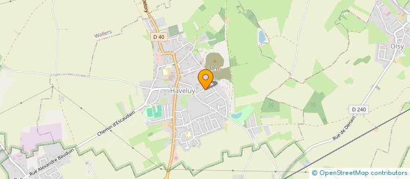 localisation de l'entreprise MONSIEUR CEDRIC BARGIBANT  HAVELUY