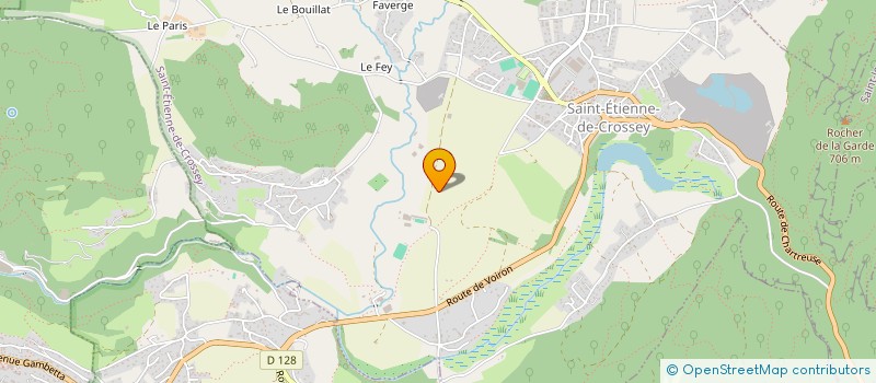 localisation de l'entreprise MONSIEUR CEDRIC BARNIER  SAINT-ETIENNE-DE-CROSSEY