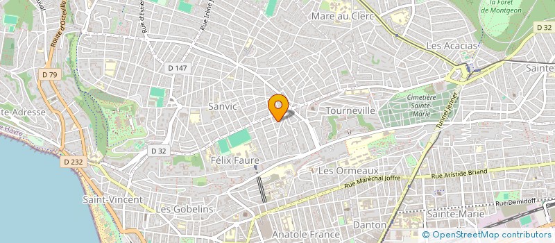 localisation de l'entreprise MONSIEUR CEDRIC BARTH à LE HAVRE