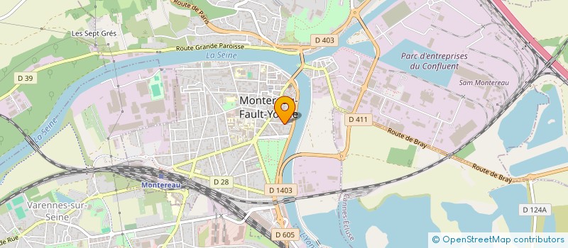 localisation de l'entreprise MONSIEUR CEDRIC BARTHELEMY à MONTEREAU-FAULT-YONNE