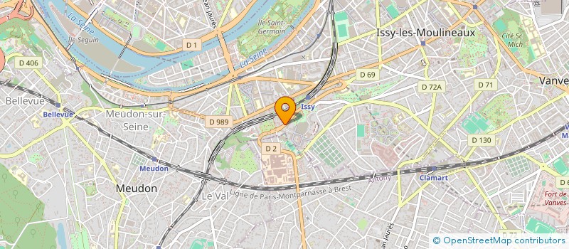 localisation de l'entreprise MONSIEUR CEDRIC BARTHOU à ISSY-LES-MOULINEAUX