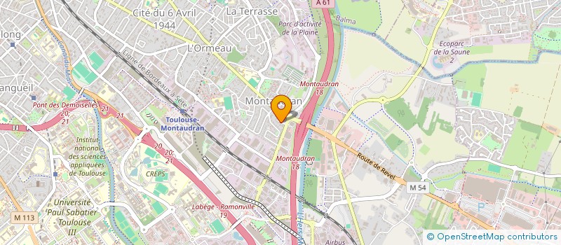 localisation de l'entreprise MONSIEUR CEDRIC BARTOLI à TOULOUSE