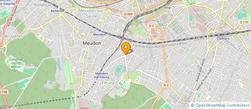 localisation de l'entreprise MONSIEUR CEDRIC BARTOUME à MEUDON