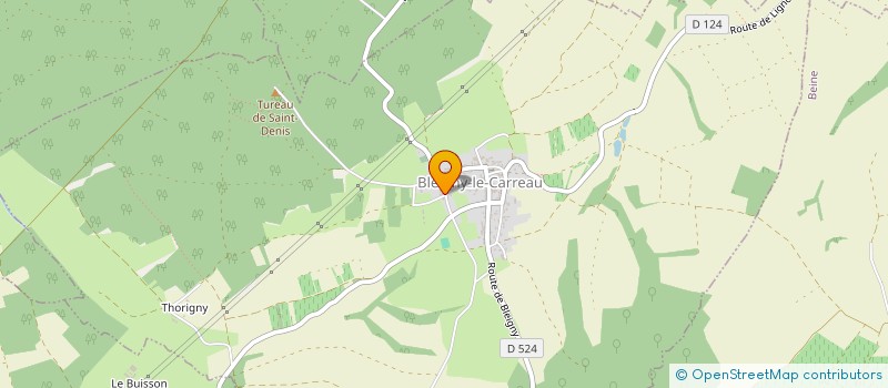 localisation de l'entreprise MONSIEUR CEDRIC BASSET  BLEIGNY-LE-CARREAU