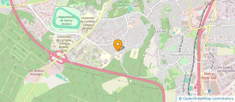 localisation de l'entreprise MONSIEUR CEDRIC BASTIEN  VANDUVRE-LES-NANCY