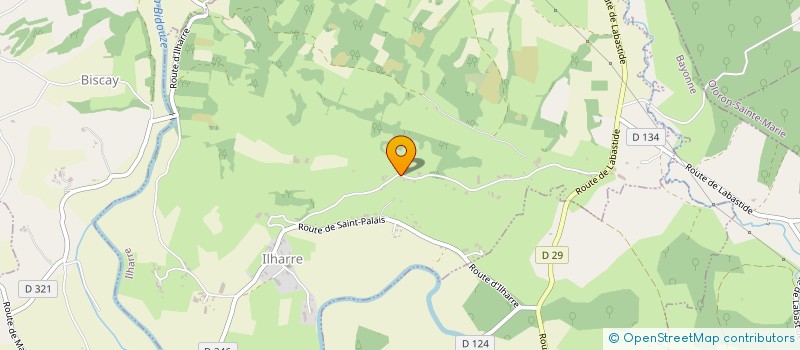 localisation de l'entreprise MONSIEUR CEDRIC BATOT  ILHARRE