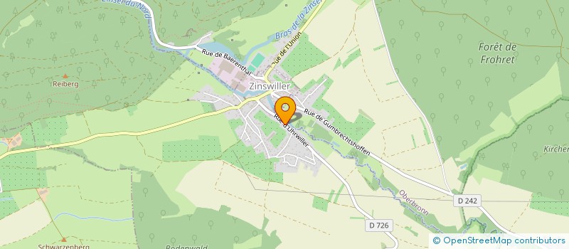 localisation de l'entreprise MONSIEUR CEDRIC BAUCHET  HAGUENAU