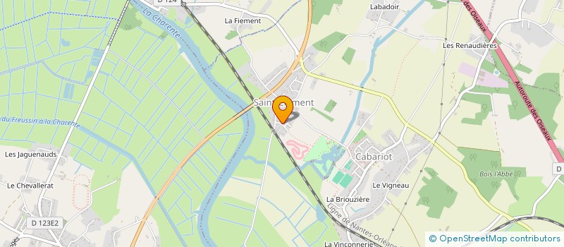 localisation de l'entreprise MONSIEUR CEDRIC BAUDET  CABARIOT