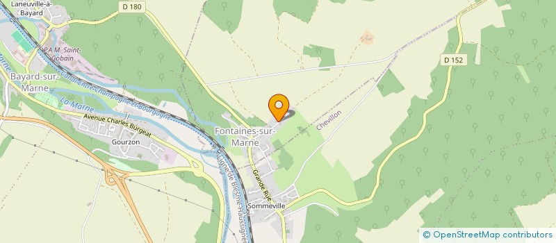 localisation de l'entreprise MONSIEUR CEDRIC BAUDOT à FONTAINES-SUR-MARNE