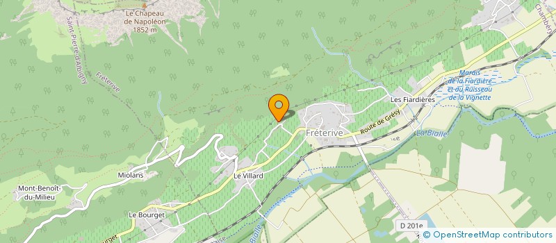 localisation de l'entreprise MONSIEUR CEDRIC BEARZI  FRETERIVE