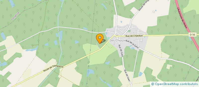 localisation de l'entreprise MONSIEUR CEDRIC BEAUDENON à LANGESSE